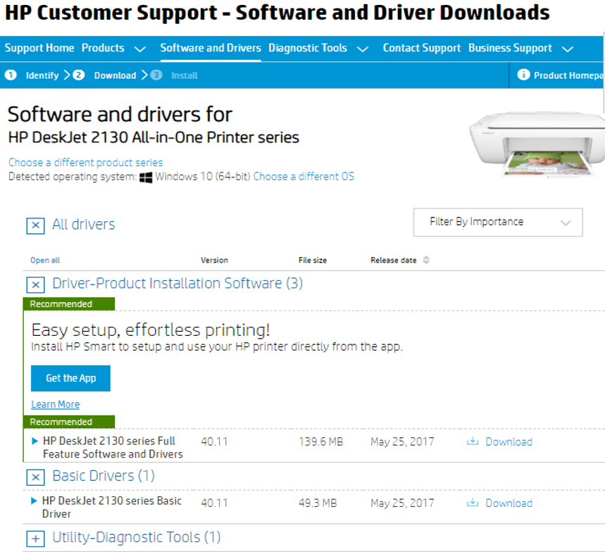 Download The Printer Driver