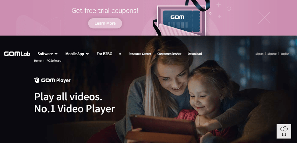 Best Media Players For Windows - GOM Media Player