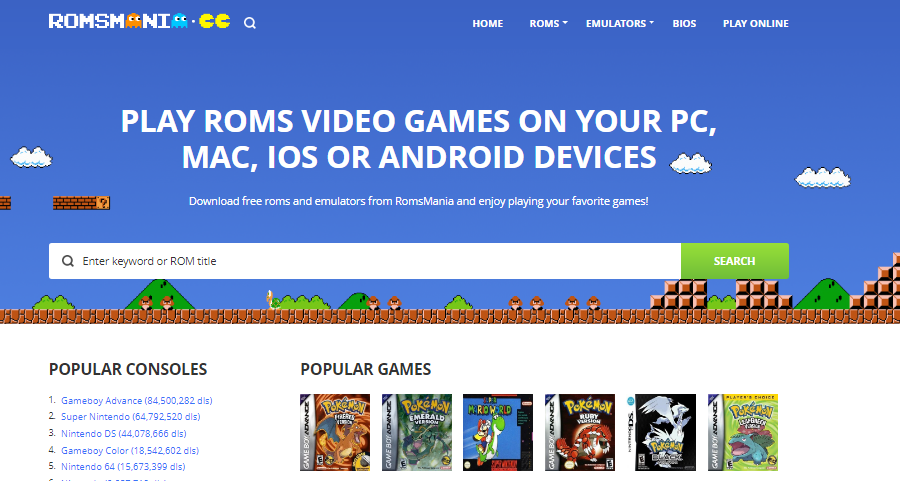 How to Download ROMS Games for Free