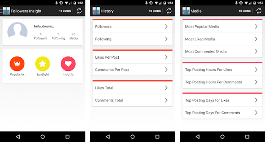 Best Instagram Followers Apps - Followers Insight for Instagram
