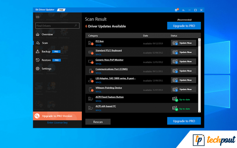 best free drivers update software windows 10