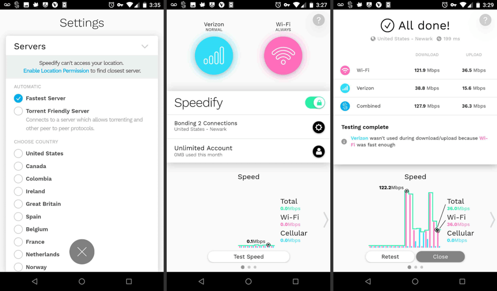 speedify unlimited data