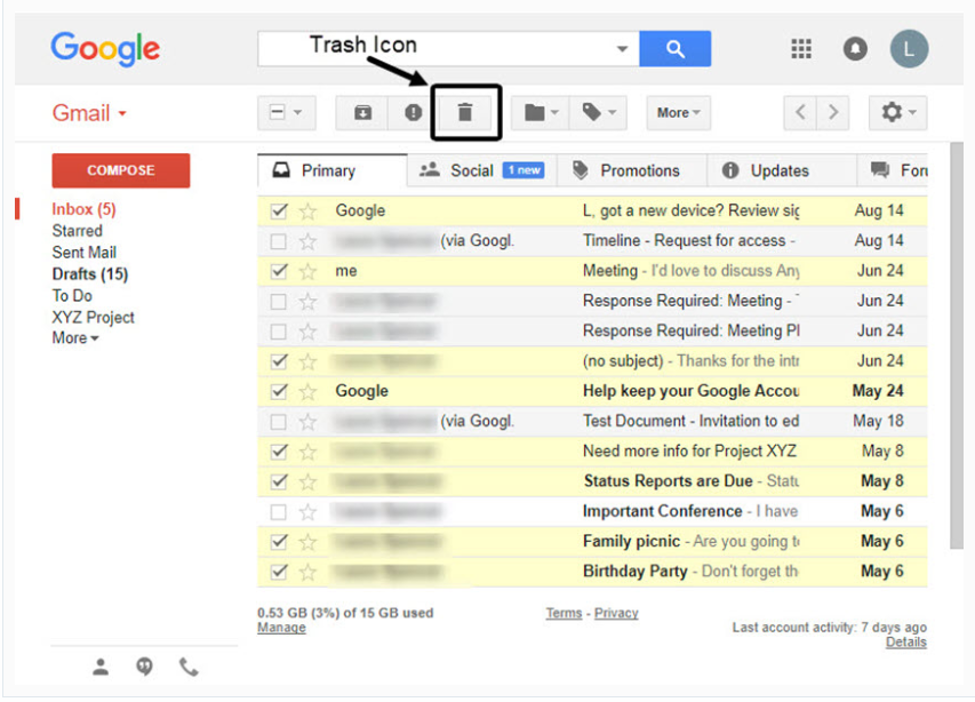 How to Delete Gmail Messages in Bulk  Check Best Methods  - 90