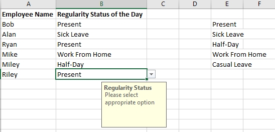 How to Create a Drop Down List in Excel - 24