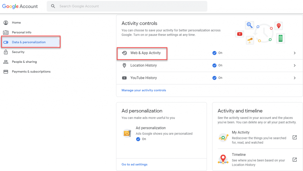 How to Automatically Delete Google Account Data | TechPout