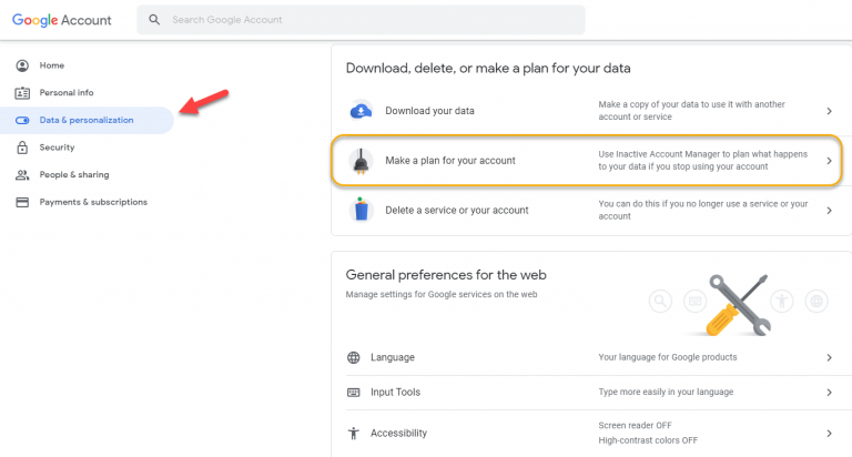 How To Automatically Delete Google Account Data | TechPout