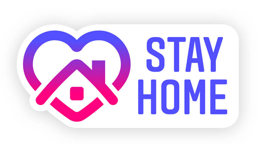 Stay Home - New Instagram Sticker For Promoting Social Distancing