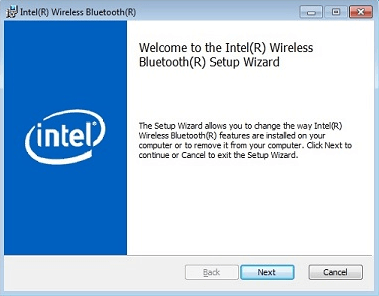 intel wireless bluetooth software for windows 10