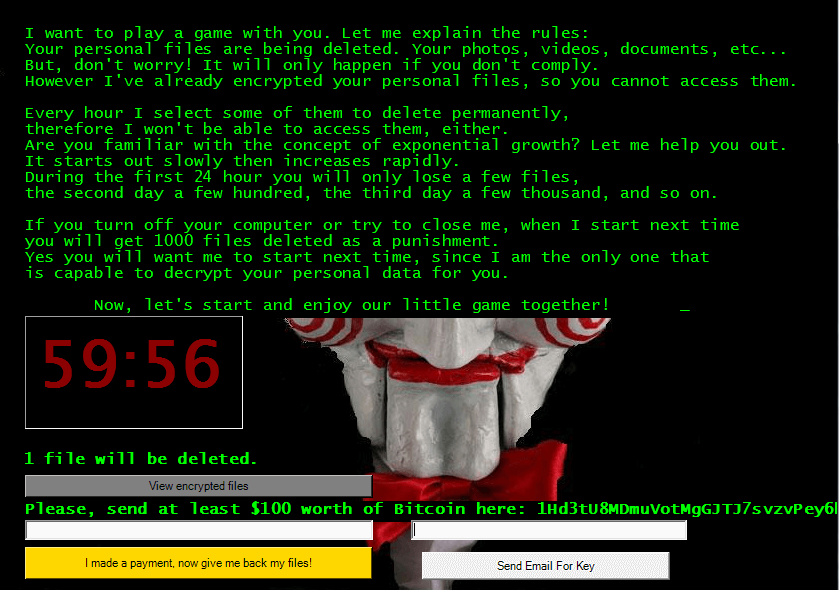 Jigsaw Ransomware