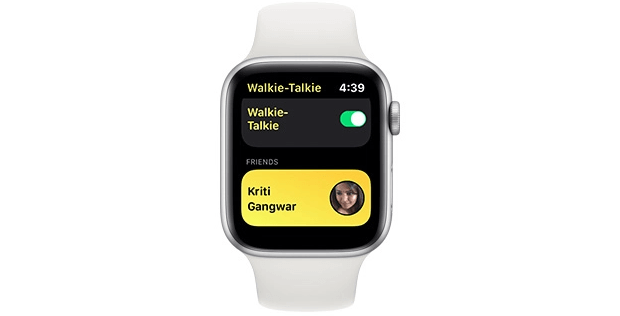 How to Use the Walkie Talkie on Your Apple Watch - 95