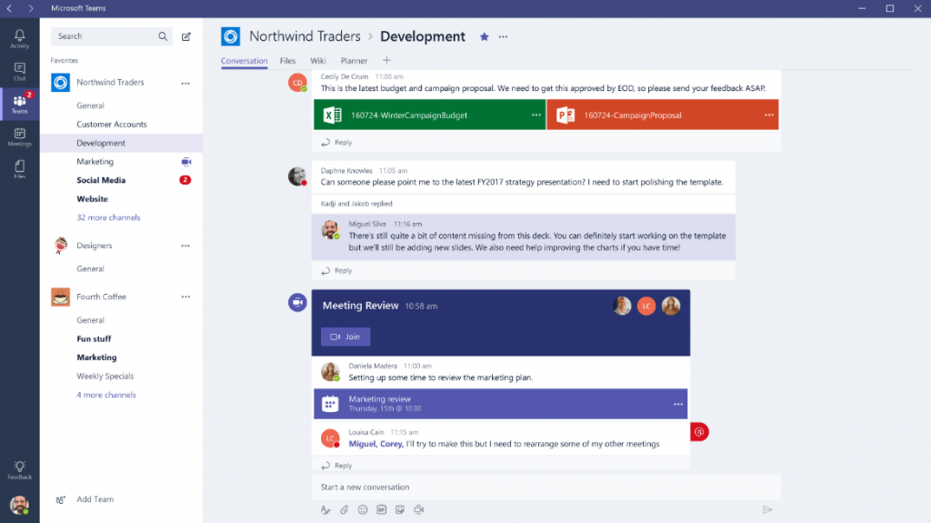 Microsoft Teams - Best Video Conferencing Software