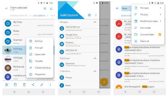 Solid Explorer File Manager App