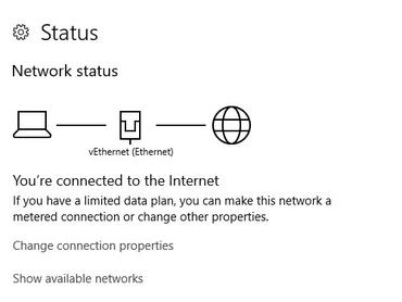 Establishing Network Connection to Set Up a New Windows 10 PC 