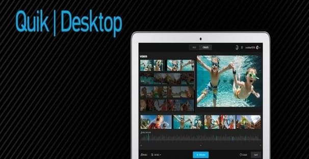 quik desktop video editor