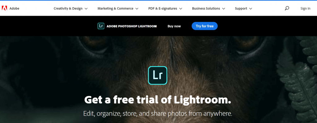 Adobe Lightroom CC