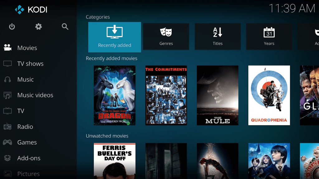 Kodi - Best App For Playing Videos on MacOS