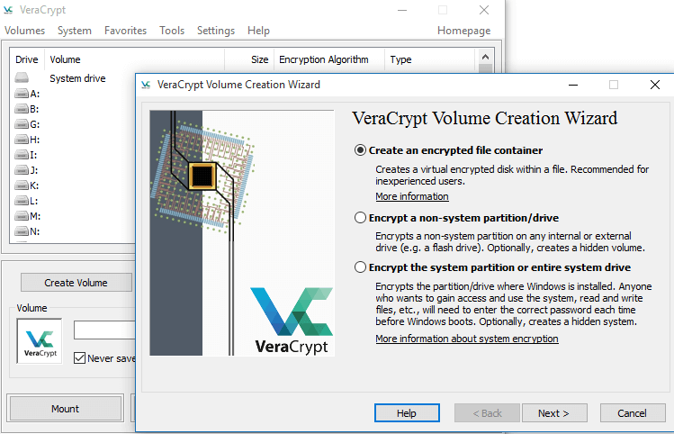 veracrypt which encryption algorithm