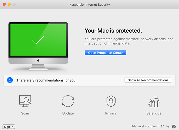 Kaspersky Internet Security - Best Mac Antivirus Software