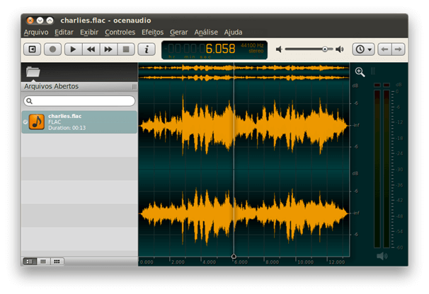 ocenaudio help