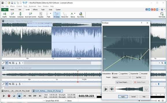 download wavepad free audio editor for pc