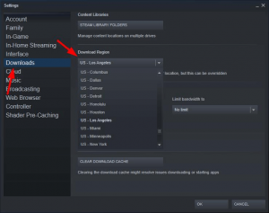 how to fix slow steam download