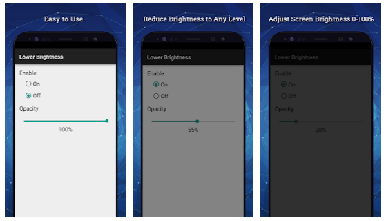 android brightness control app