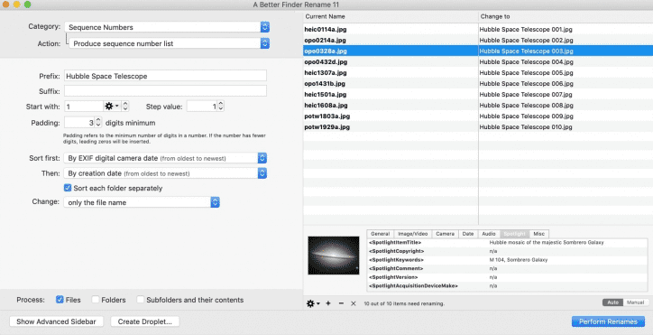 rename files on mac