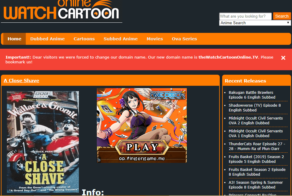 stream cartoons online free