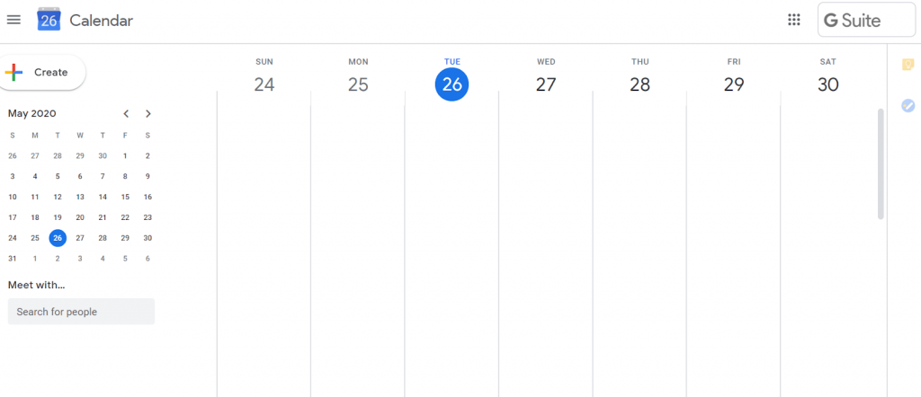 google calendar app windows 10