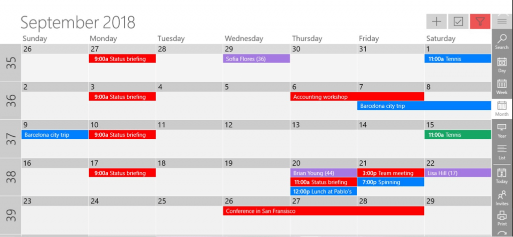 Jeden kalendár - Najlepšie aplikácie pre stolný kalendár
