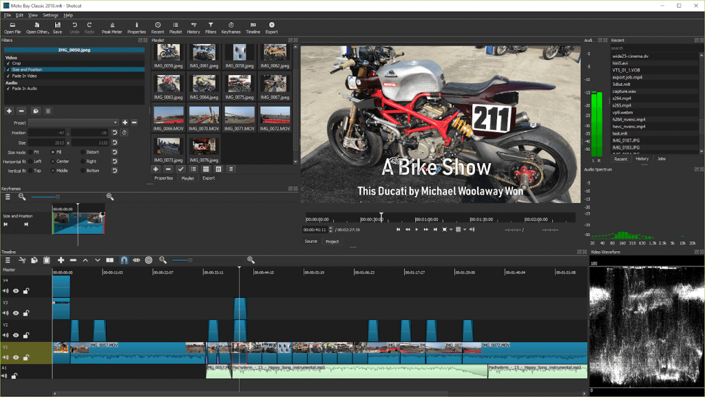 Shotcut - Phần mềm chỉnh sửa video 2020