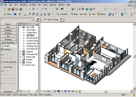 Phần mềm kiến ​​trúc Revit cho kiến ​​trúc sư