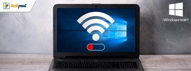 How To Fix WiFi Not Working in Windows 10/8/7