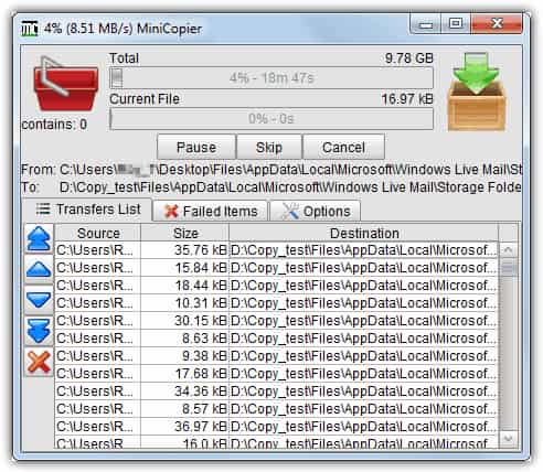 windows fast file copy