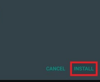 Click on Install Button