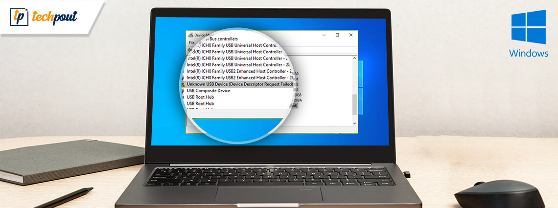 How to Fix Unknown USB Device (Device Descriptor Request Failed)