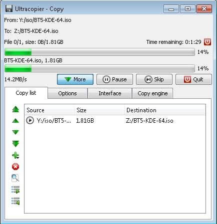 UltraCopier - Best File Transfer Software