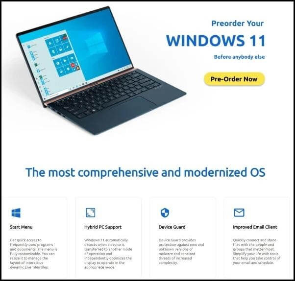 Windows 11 Pre Order Page Leaked  Is Windows 11 Coming In 2020  - 71