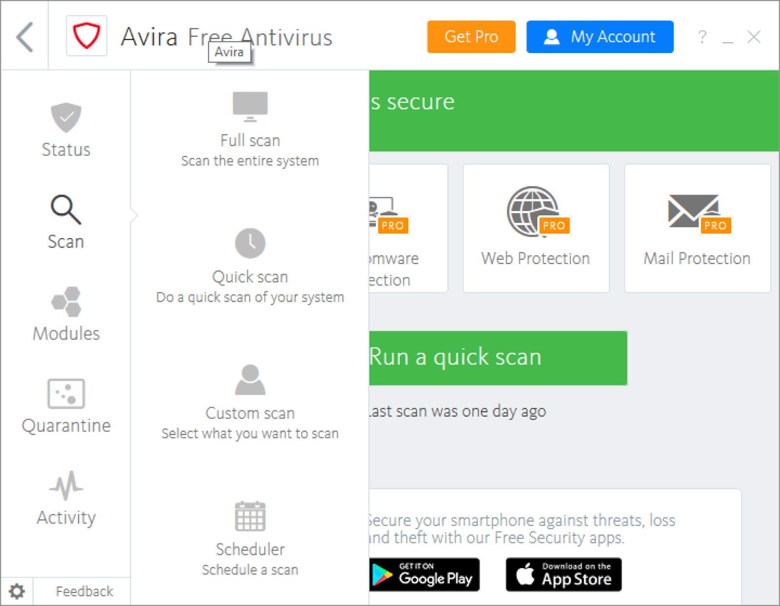 Avira Free Antivirus