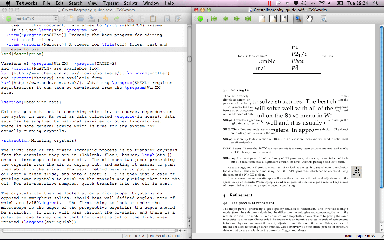 thes best latex editor for mac