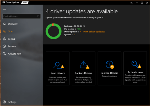 ITL Driver Updater Software