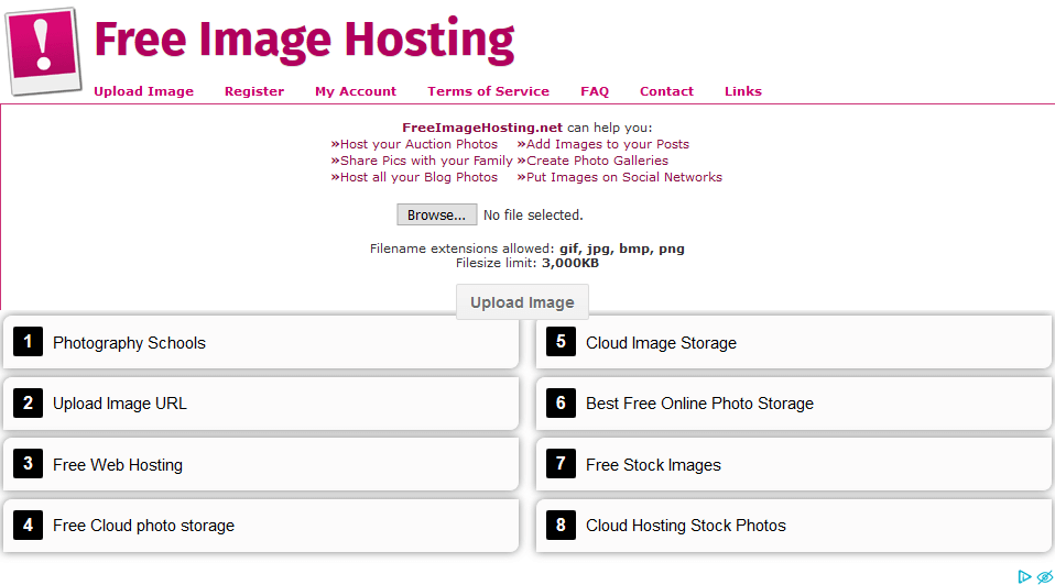 Best Photobucket alternative for Free Image Hosting