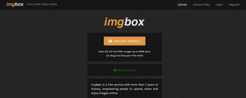 Imgbox simple image host - top rated Photobucket alternatives