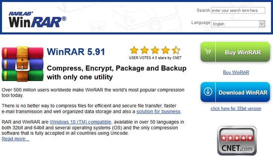 winrar for mac cnet