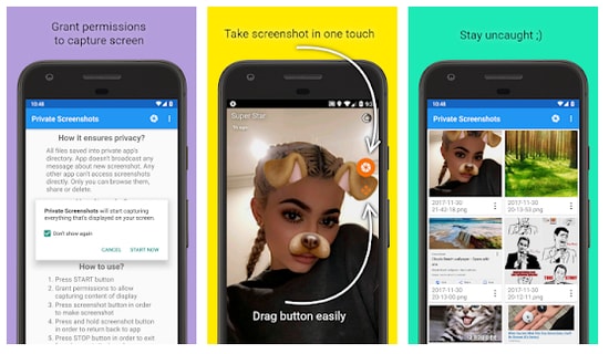 Save Screenshots on Snapchat Using Screenshot Apps