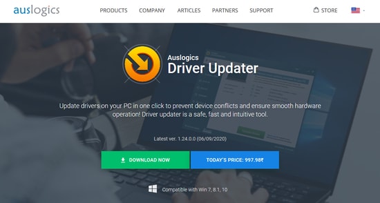 Auslogics Driver updater - Update drivers on your PC