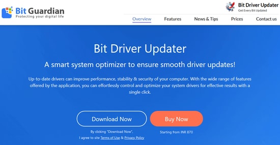 Bit Driver updater - Automatic driver updater and Installer for Windows 10 8 7