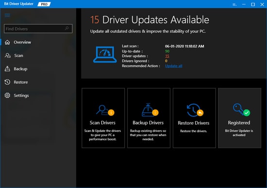 Bit Driver Updater - Best Driver Updater Software