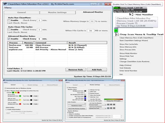 free space and ram optimizer for laptop