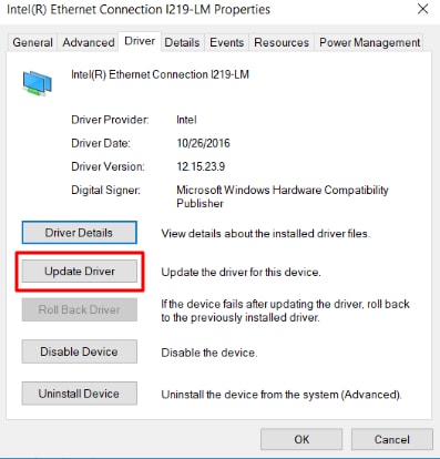 Download & Update Network Adapter Driver on Windows 10/11